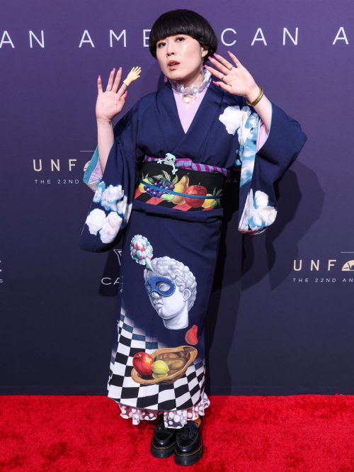 Atsuko Okatsuka at Unforgettable Gala Asian American Awards, December 2024