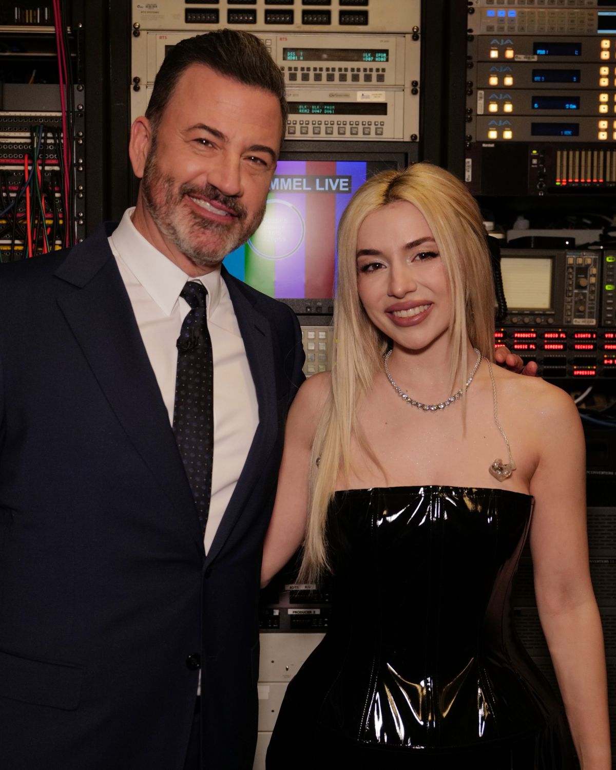 Ava Max Performs at Jimmy Kimmel Live, December 2024