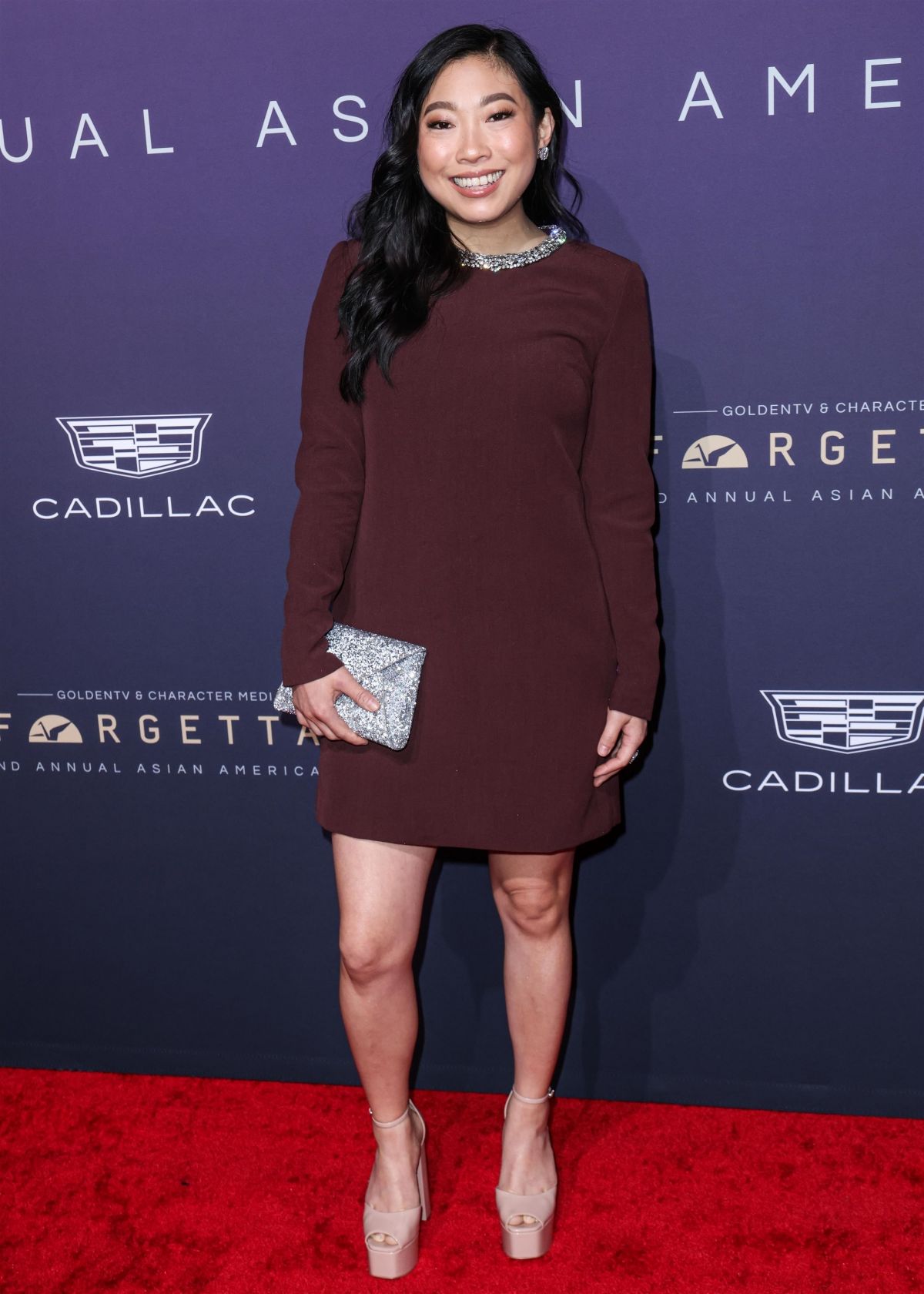 Awkwafina at Unforgettable Gala Asian American Awards, December 2024