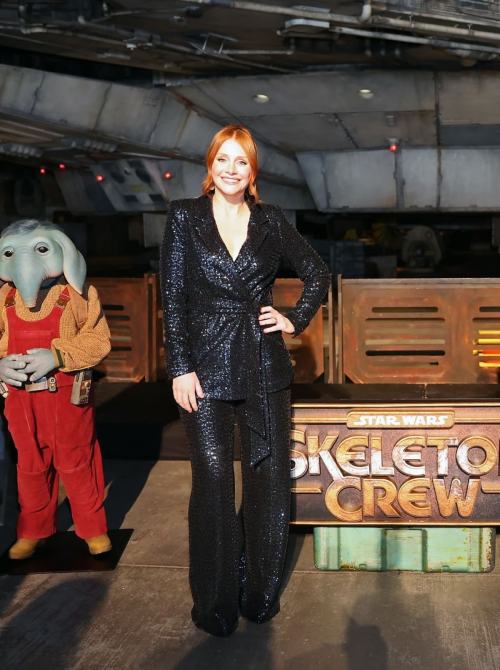 Bryce Dallas Howard at Star Wars Skeleton Crew Event, December 2024