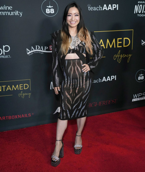 Calista Wu at Untamed AAPI Holiday Gala, December 2024