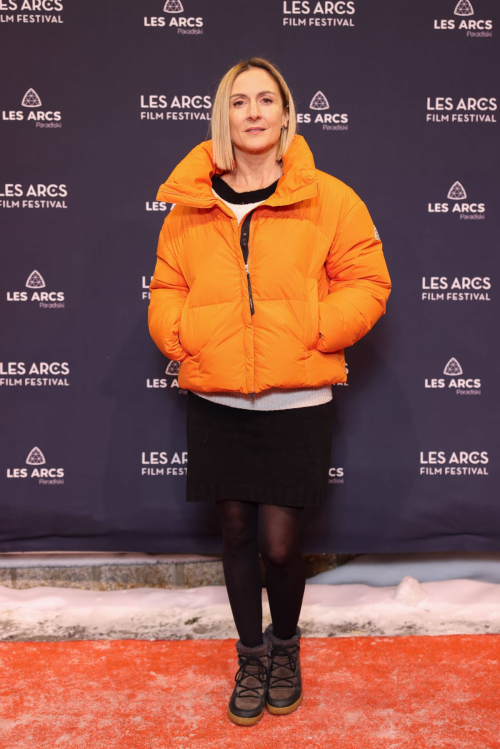 Camille Chamoux at Les Arcs Film Festival, December 2024