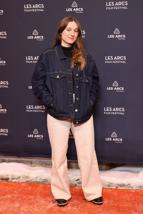 Camille Etienne at Les Arcs Film Festival, December 2024 3