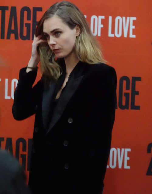 Cara Delevingne Arrives at Hayes Theatre for Cult Of Love Broadway Opening, December 2024 2