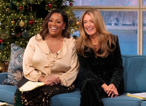 Cat Deeley and Alison Hammond on This Morning TV Show, December 2024 4