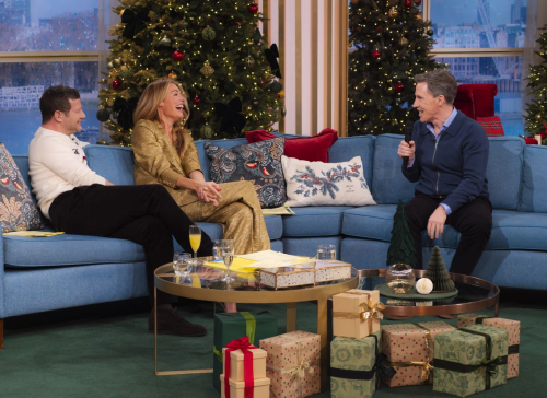 Cat Deeley at This Morning TV Show in London, December 2024 6