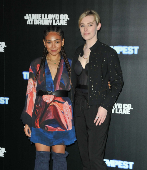 Chanel Williams and Alexi Melvin at The Tempest Press Night in London, December 2024 1