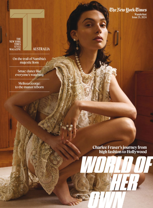 Charlee Fraser in The New York Times Style Magazine Australia, December 2024