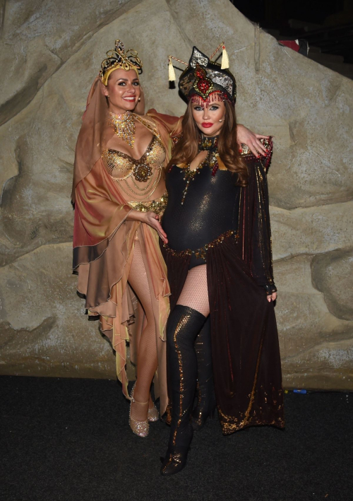 Charlotte Dawson and Kelsey Beth-Crossley in Aladdin Panto Costumes, December 2024 10