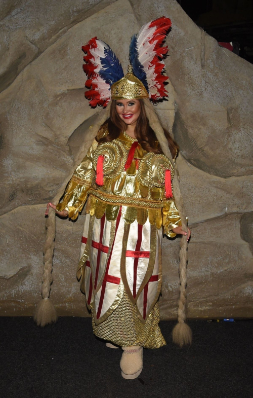 Charlotte Dawson and Kelsey Beth-Crossley in Aladdin Panto Costumes, December 2024 16