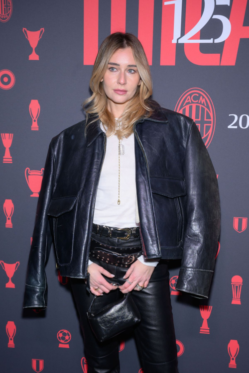 Chiara Capitani at 125th Anniversary of AC Milan Party in Milan, December 2024 4