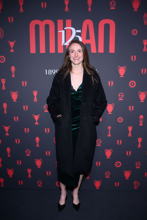 Christy Grimshaw at 125th Anniversary of AC Milan Party in Milan, December 2024 2