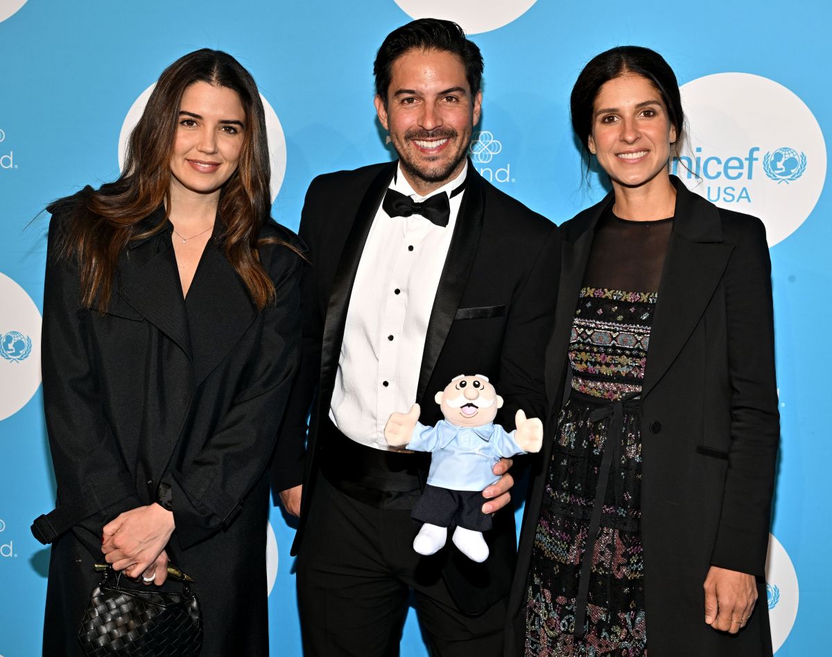 Clara and Lorena Gonzalez at UNICEF Gala 2024 in NYC, December 2024