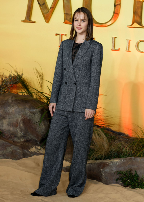 Clara Rugaard at Mufasa: The Lion King Premiere, December 2024