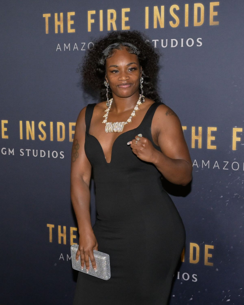 Claressa Shields at The Fire Inside Premiere, December 2024 3