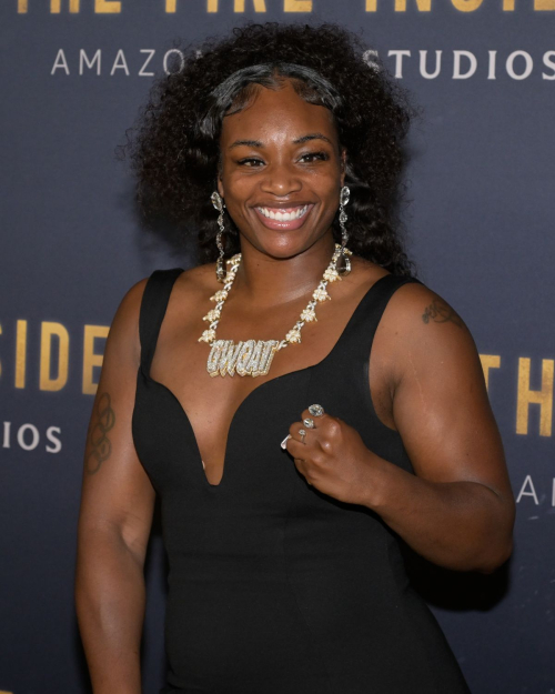 Claressa Shields at The Fire Inside Premiere, December 2024 6