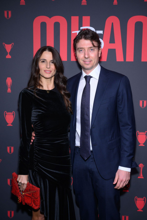 Cristina De Pin at 125th Anniversary of AC Milan Party in Milan, December 2024 1