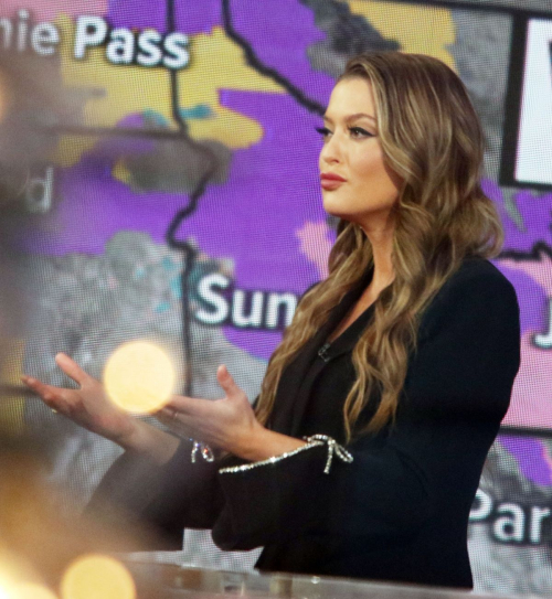 Dani Beckstorm at Good Morning America in NYC, December 2024 2