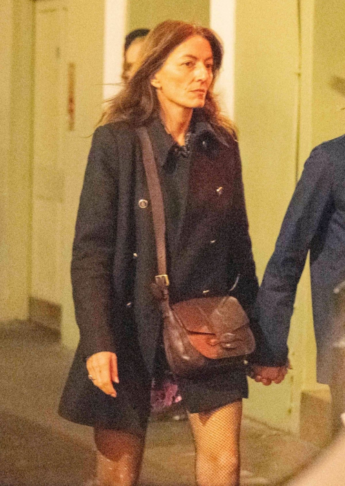 Davina McCall Enjoys a Night Out in London, December 2024