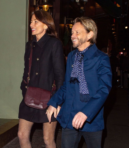 Davina McCall Enjoys a Night Out in London, December 2024 8