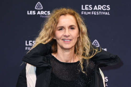 Delphine De Vigan at Les Arcs Film Festival Opening Ceremony, December 2024 2