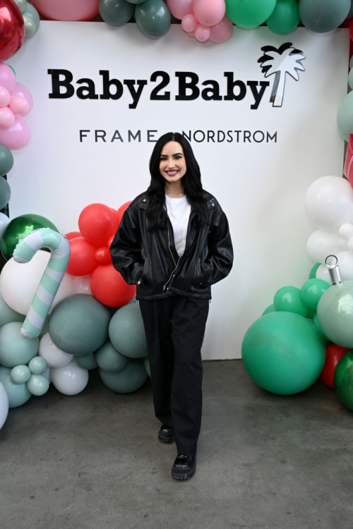 Demi Lovato at Baby2Baby Holiday Distribution in LA, December 2024 3