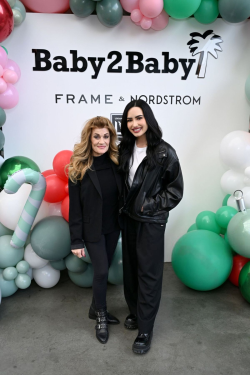 Demi Lovato at Baby2Baby Holiday Distribution in LA, December 2024 6