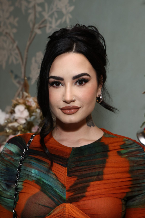 Demi Lovato at Hilton Family Holiday Celebration, December 2024 1