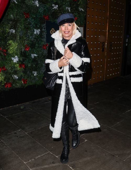 Denise Van Outen at Cabaret Rehearsals in London, December 2024 5