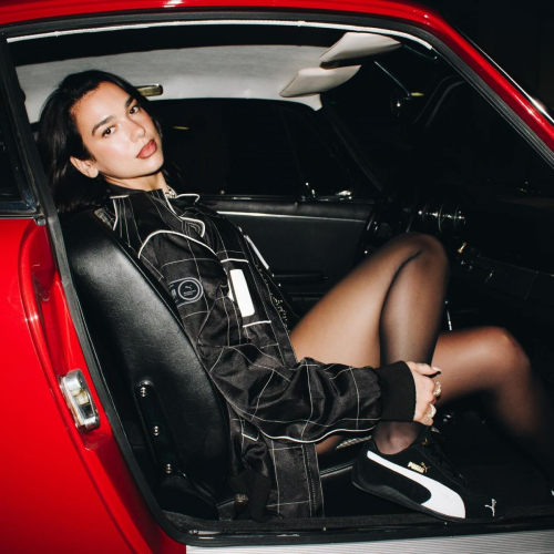 Dua Lipa at Puma Speedcat Event Photoshoot, December 2024