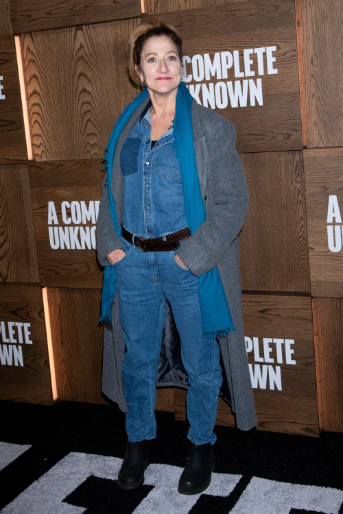 Edie Falco at A Complete Unknown Premiere, December 2024