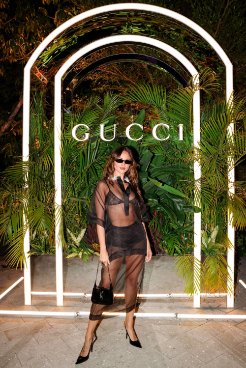 Eiza Gonzalez at Gucci Cocktail Party in Miami, December 2024 3