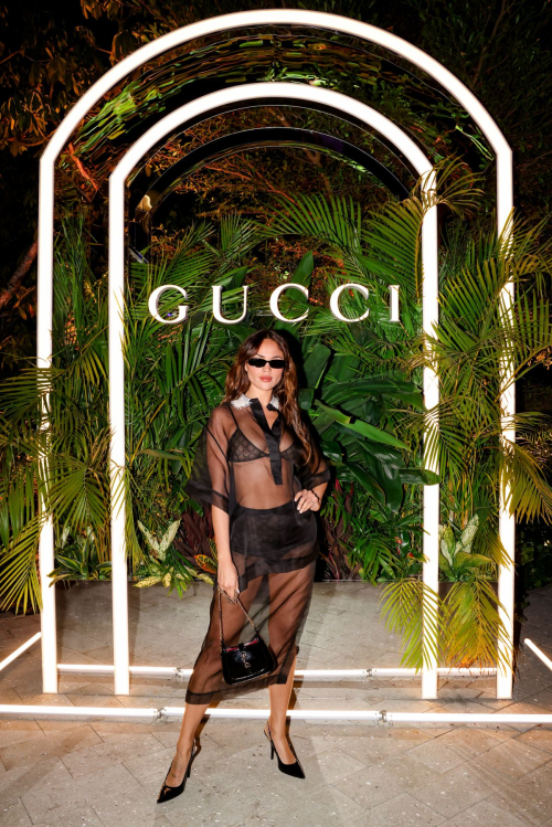 Eiza Gonzalez at Gucci Cocktail Party in Miami, December 2024 7