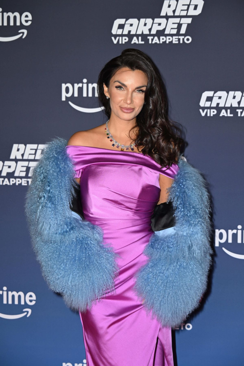 Elettra Lamborghini at Vip Al Tappeto Red Carpet, December 2024