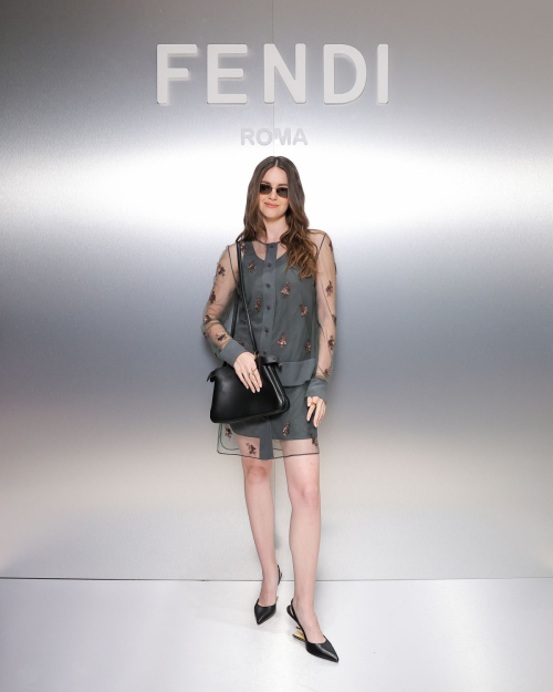 Ella Hunt at Fendi Miami Design District Celebration, December 2024 9