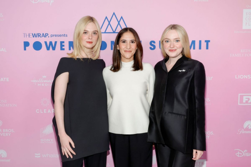 Elle and Dakota Fanning at WrapWomen Power Summit, December 2024 1