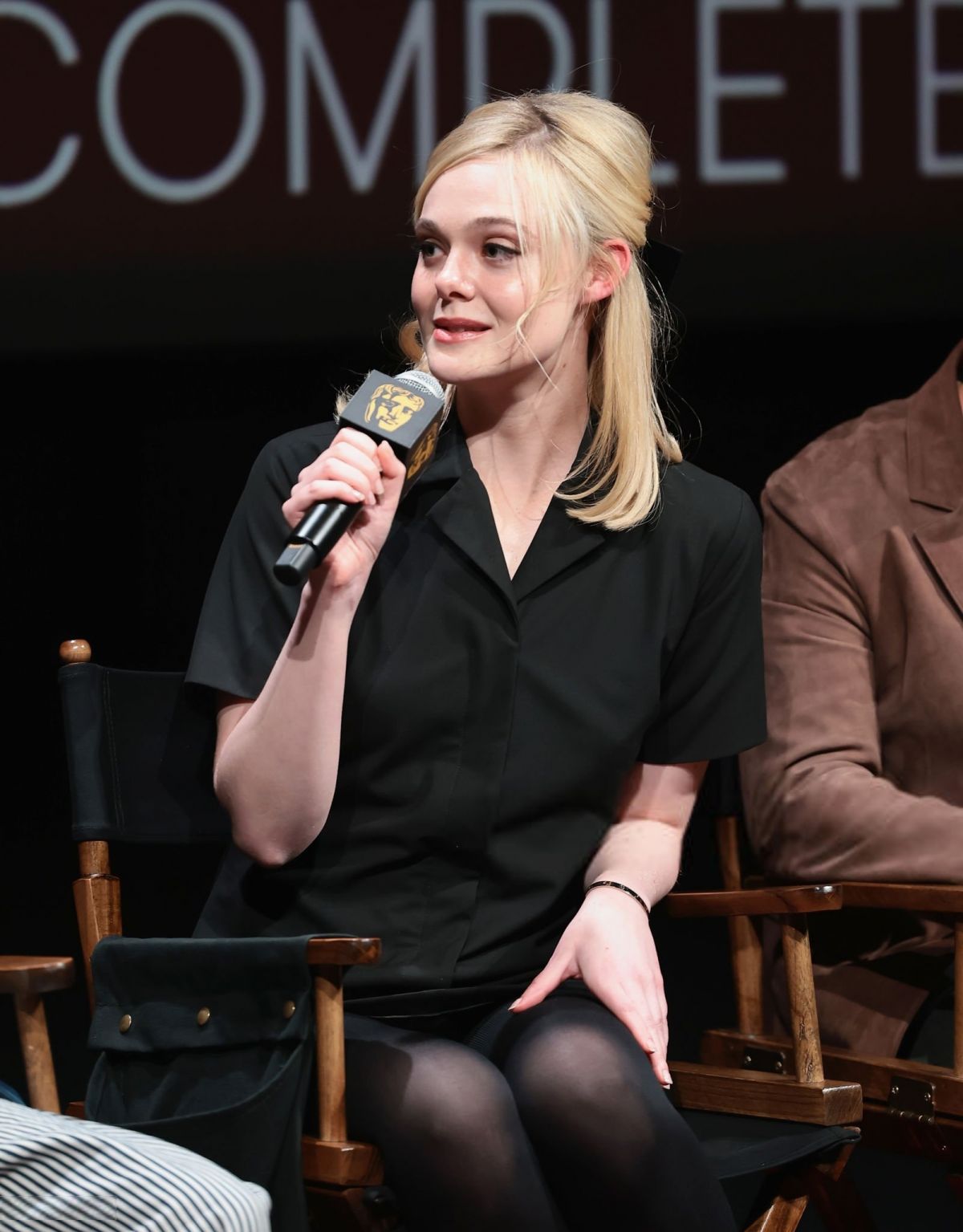 Elle Fanning at A Complete Unknown BAFTA Screening in New York City, December 2024