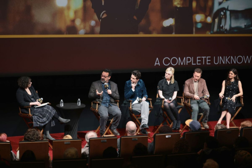 Elle Fanning at A Complete Unknown BAFTA Screening in New York City, December 2024 2