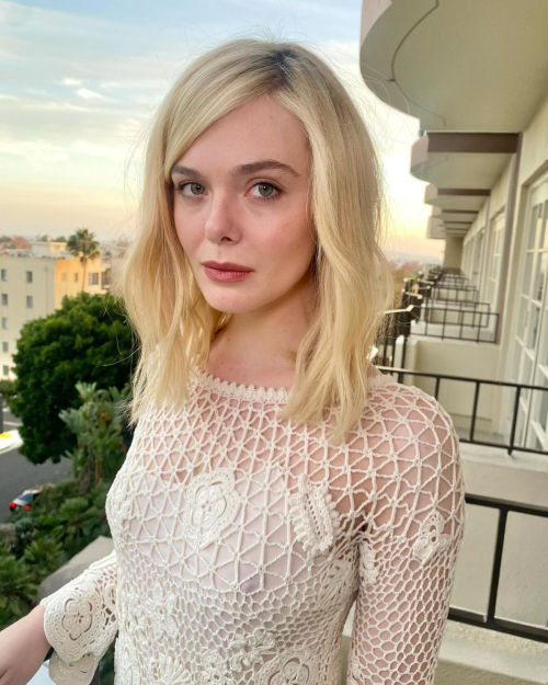 Elle Fanning Press Day Photoshoot in Los Angeles, December 2024 2