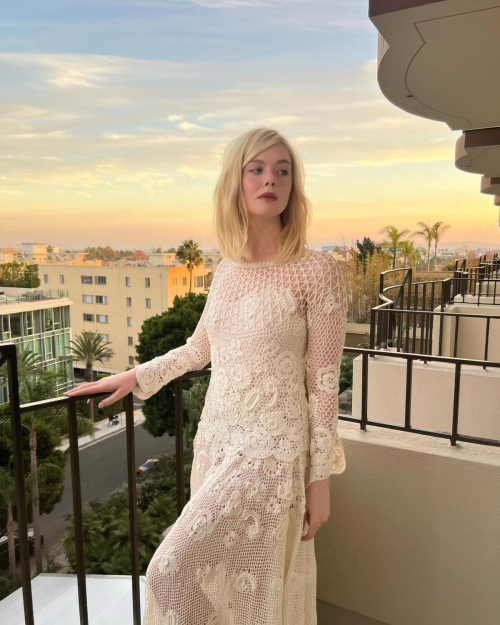 Elle Fanning Press Day Photoshoot in Los Angeles, December 2024 6