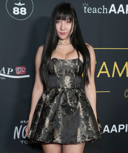 Eunchae Jang at Untamed AAPI Holiday Gala, December 2024