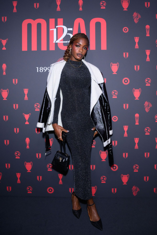 Evelyn Ijeh at 125th Anniversary of AC Milan Party in Milan, December 2024 3