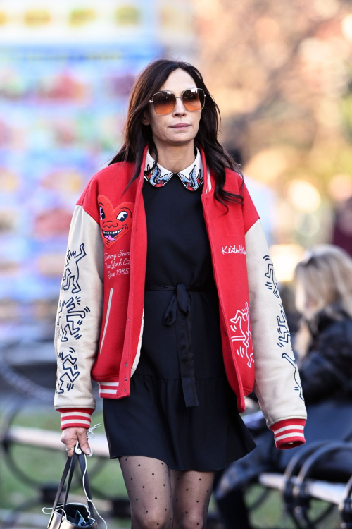 Famke Janssen Out and About in New York, December 2024 1