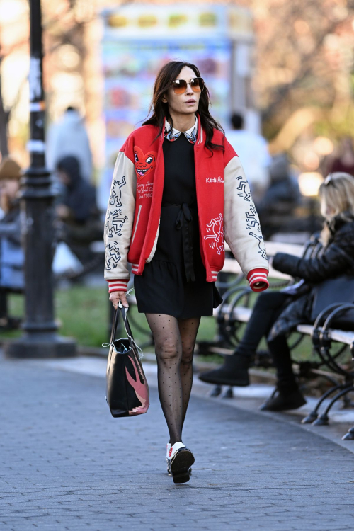 Famke Janssen Out and About in New York, December 2024 3