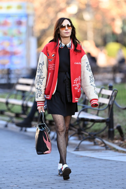 Famke Janssen Out and About in New York, December 2024 5