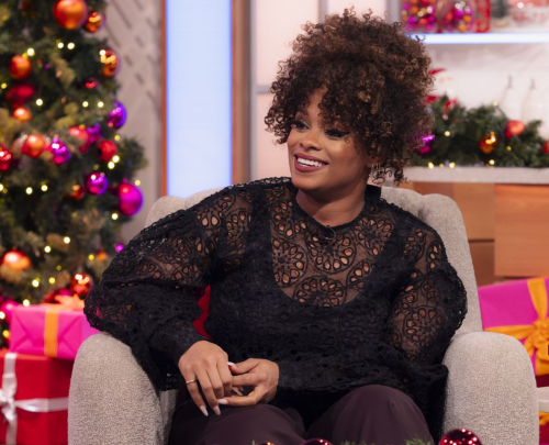 Fleur East at Lorraine TV Show in London, December 2024 3