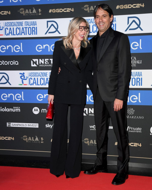 Gaia Lucariello Inzaghi at Gran Gala del Calcio in Milan, December 2024 1