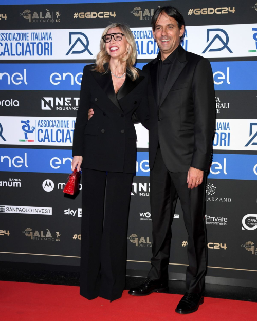 Gaia Lucariello Inzaghi at Gran Gala del Calcio in Milan, December 2024 2