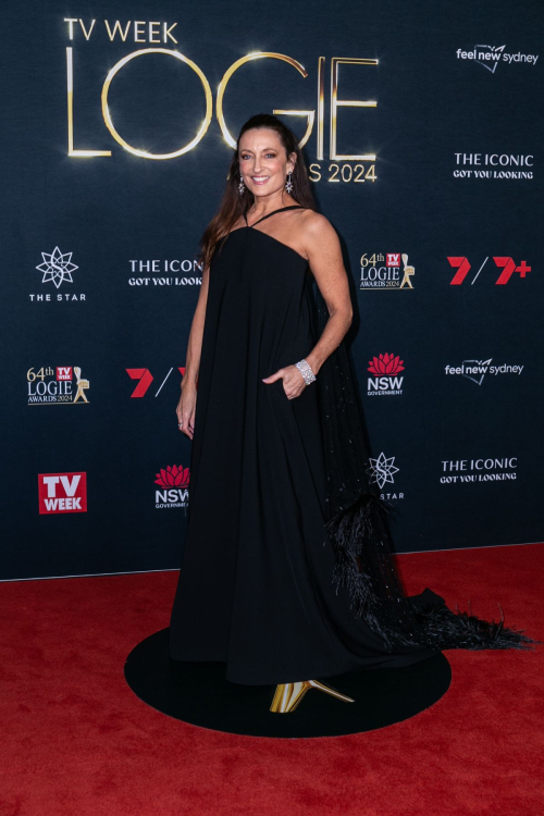 Georgie Parker at the 64th TV WEEK Logie Awards, August 2024