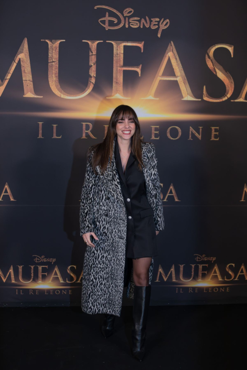 Giulia Penna at Mufasa Premiere, December 2024